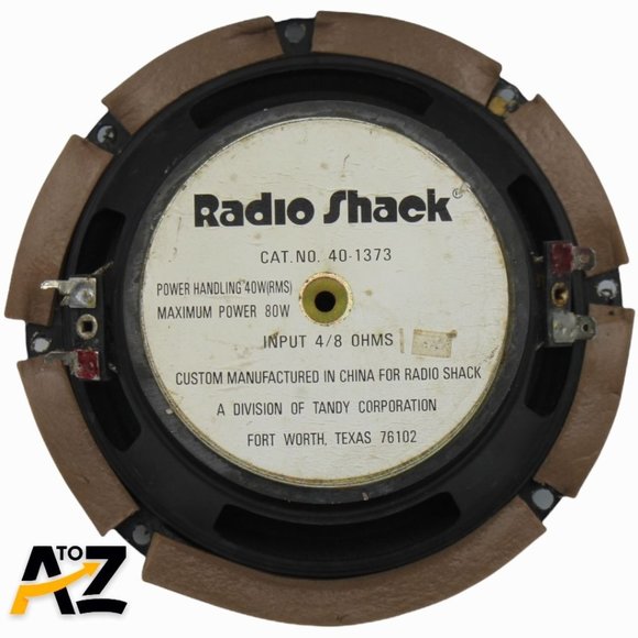 Radio Shack 6.5" Dual Voice Coil Subwoofer 40-1373 4/8 OHM Works - Picture 2 of 11